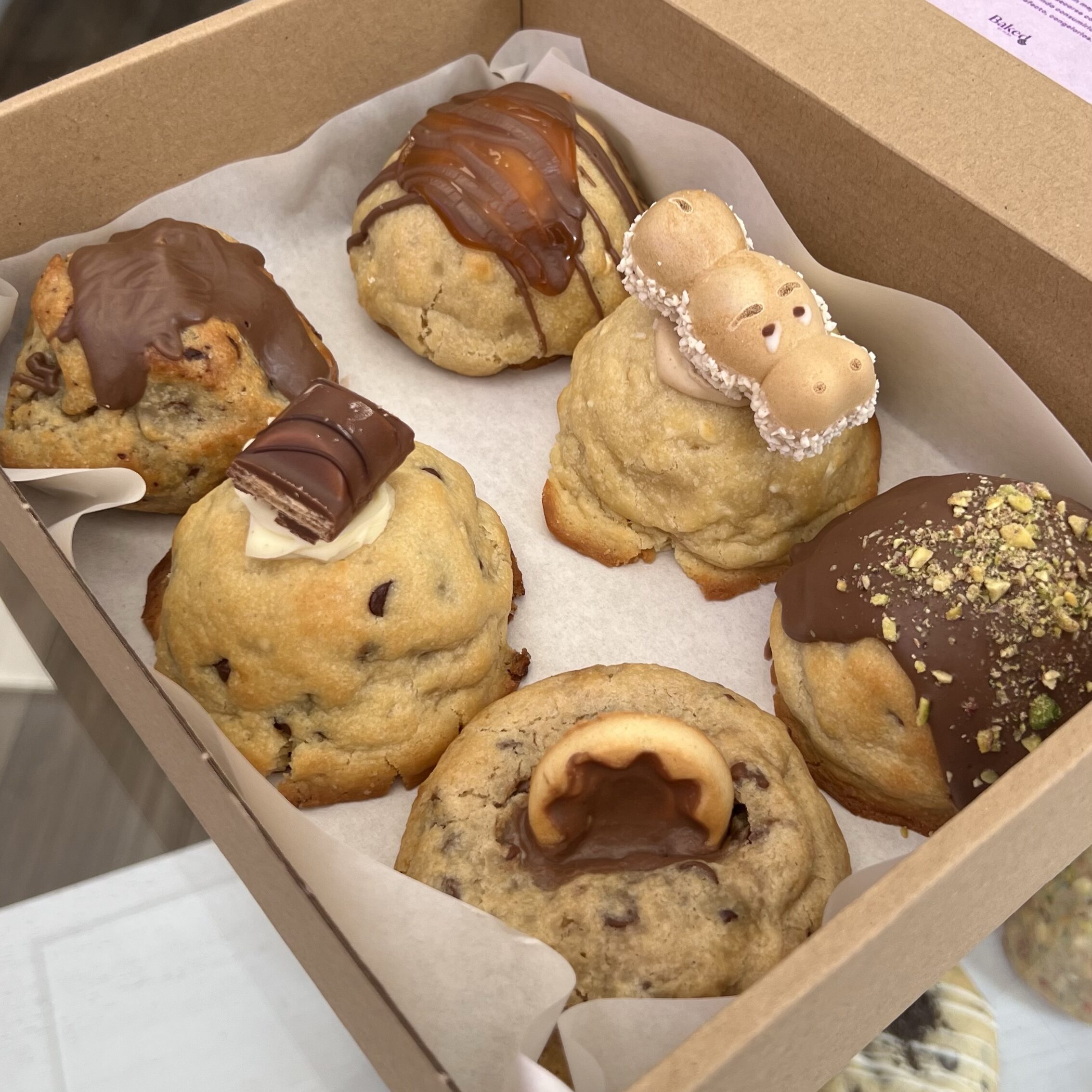 cookies americanas baked by alba