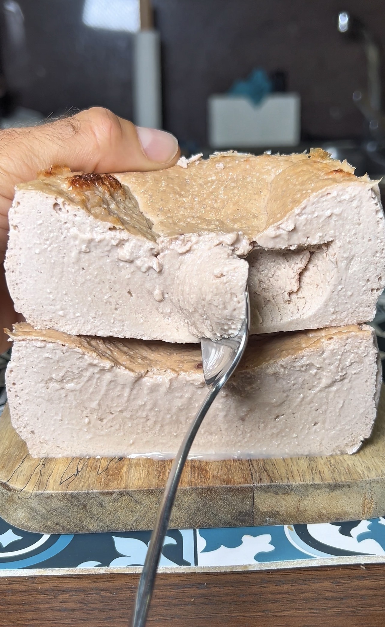 Cheesecake fit alta en proteínas