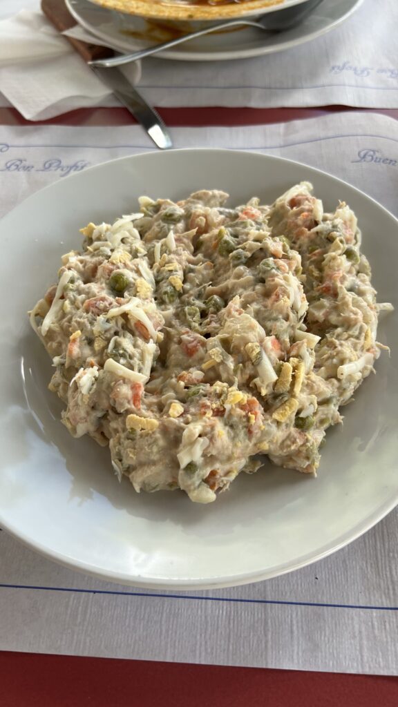 menú del día en Barcelona