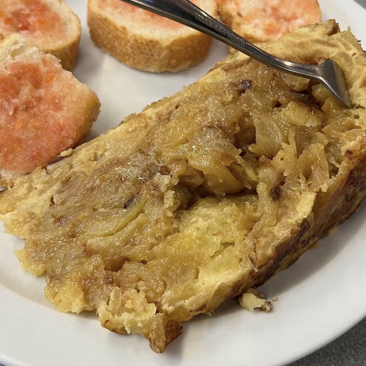 Restaurante Perancho: pinchos de tortilla de Barcelona