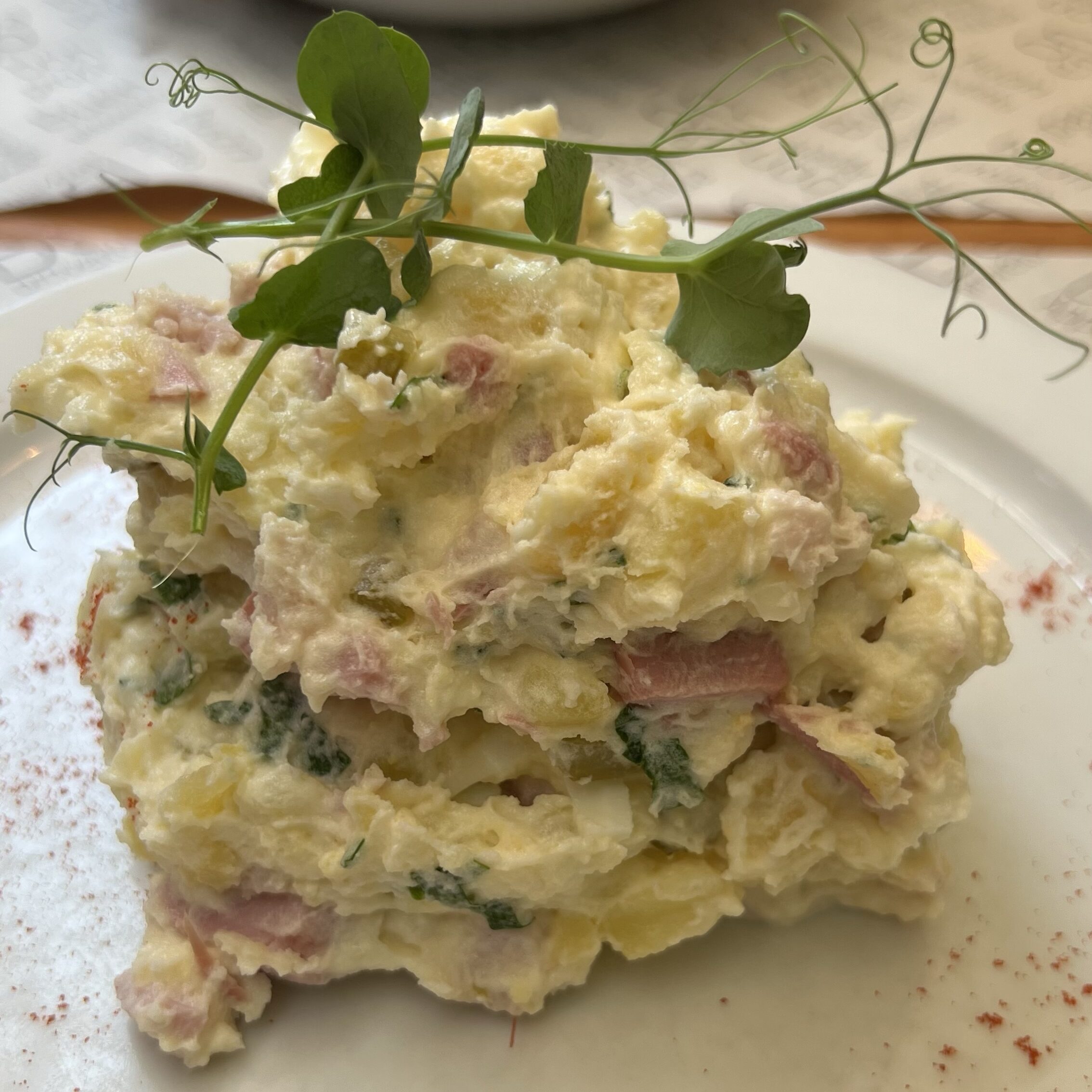 menú del día
