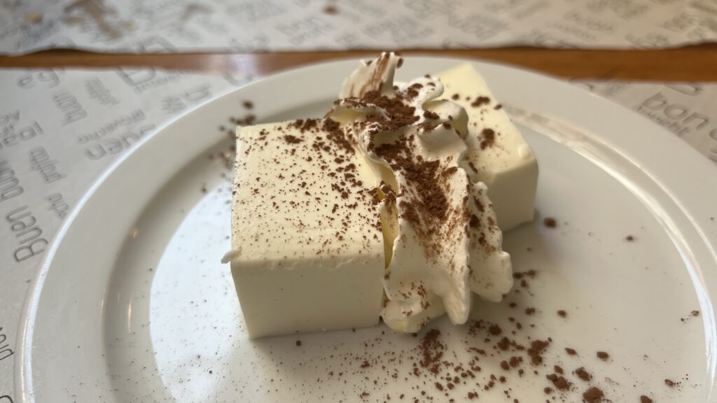 panacota casera Restaurant Ca l' Anglés